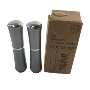 COVERGIRL Lipstick Incredifull Series Limited Vintage Ruby Box of 2 Tubes New